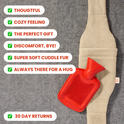 Cozy Comfort Wearable Hot Water BottleTM